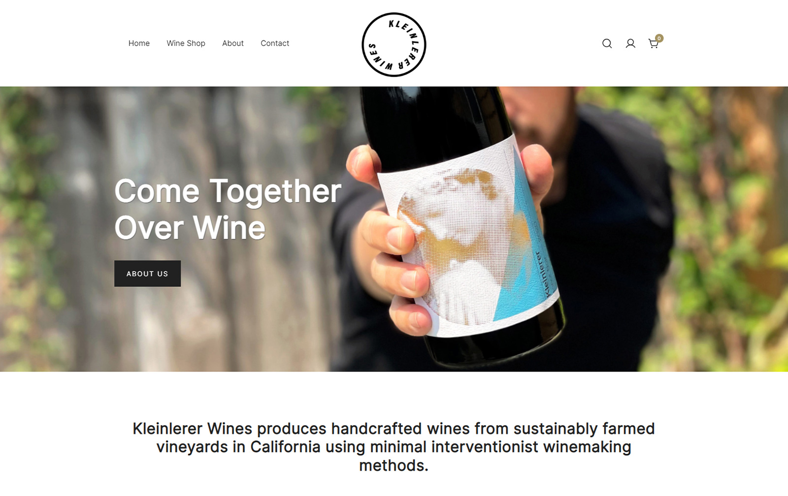 Kleinlerer Wines - Vignoble indépendant californien